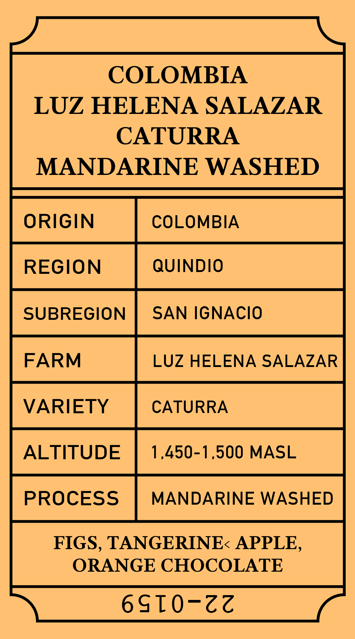 โคลอมเบีย ลูซ เฮเลนา ซาลาซาร์ ล้างแมนดาริน