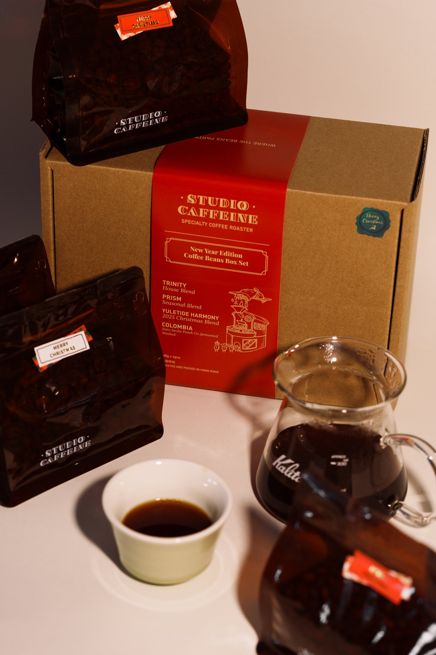 New Year Coffee Boxset 新年咖啡豆禮盒 (4 Coffees)