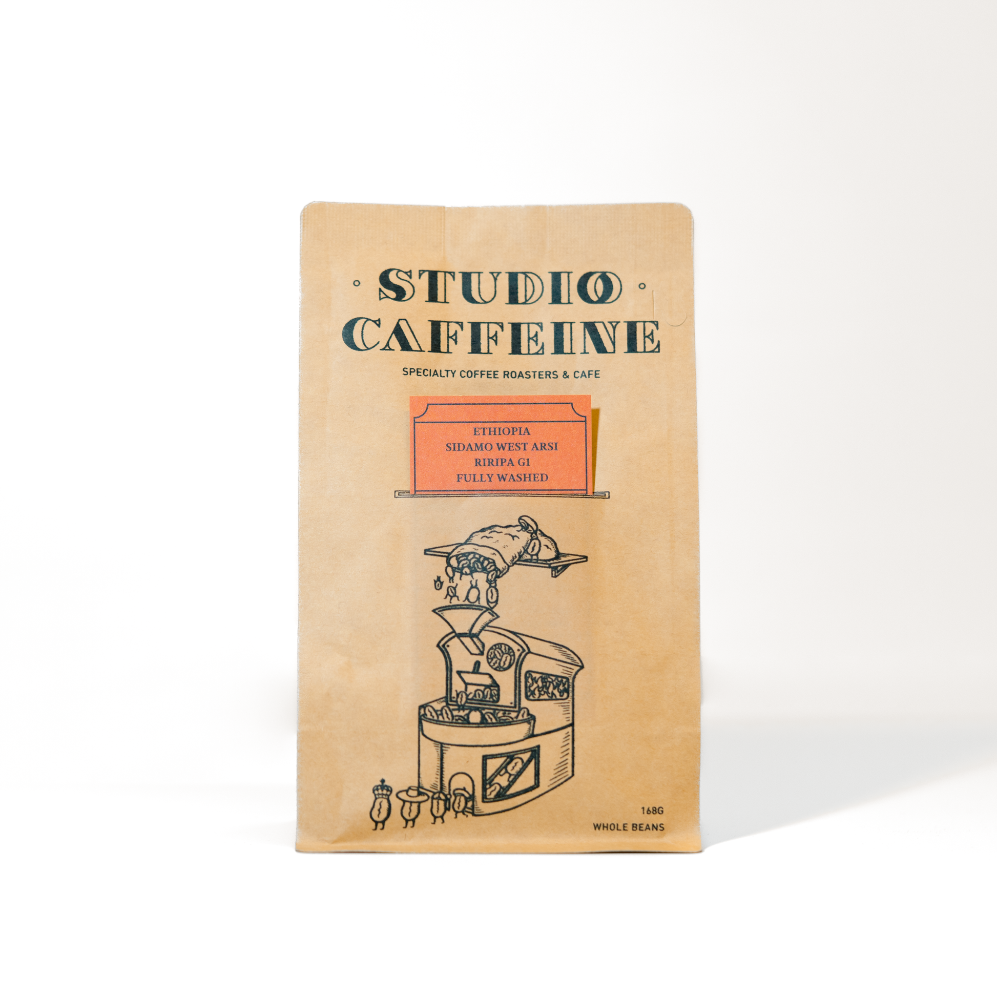 coffee bean Ethiopia Sidamo West Arsi Riripa G1