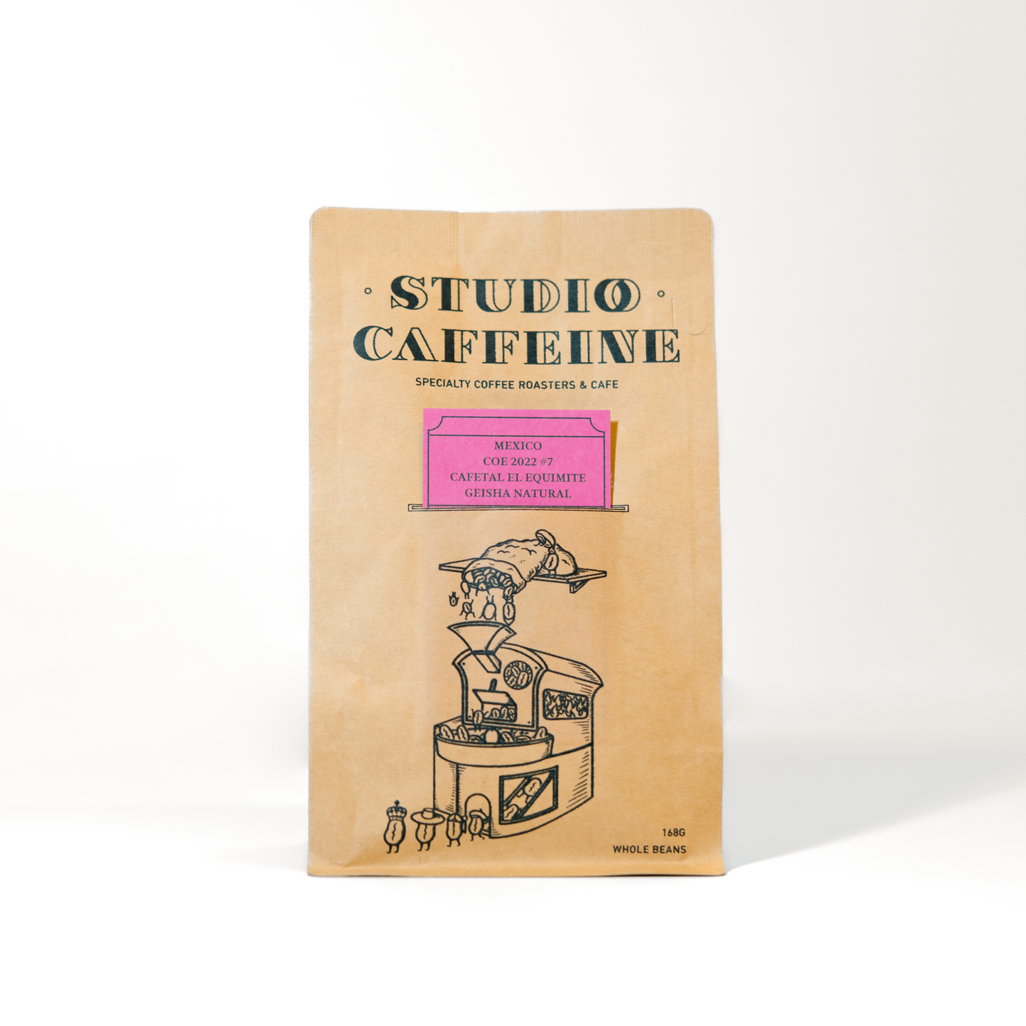 coffee bean Mexico COE #7 Cafetal el Equimite Geisha Natural