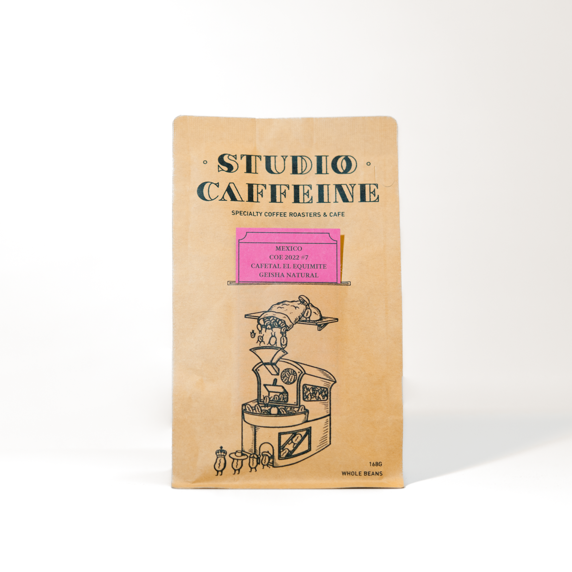 coffee bean Mexico COE #7 Cafetal el Equimite Geisha Natural