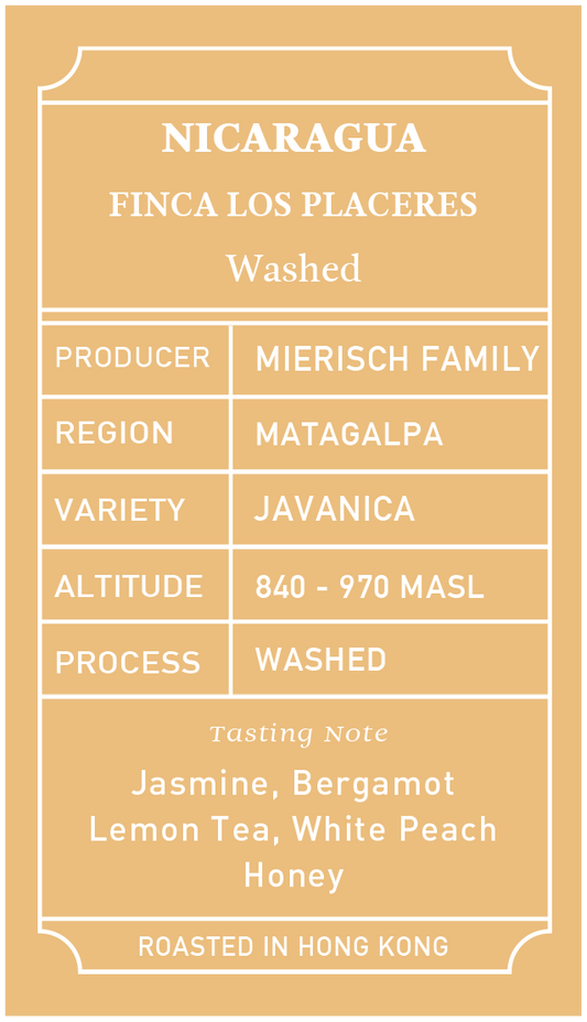 Nicaragua Finca Los Placeres Javanica Washed