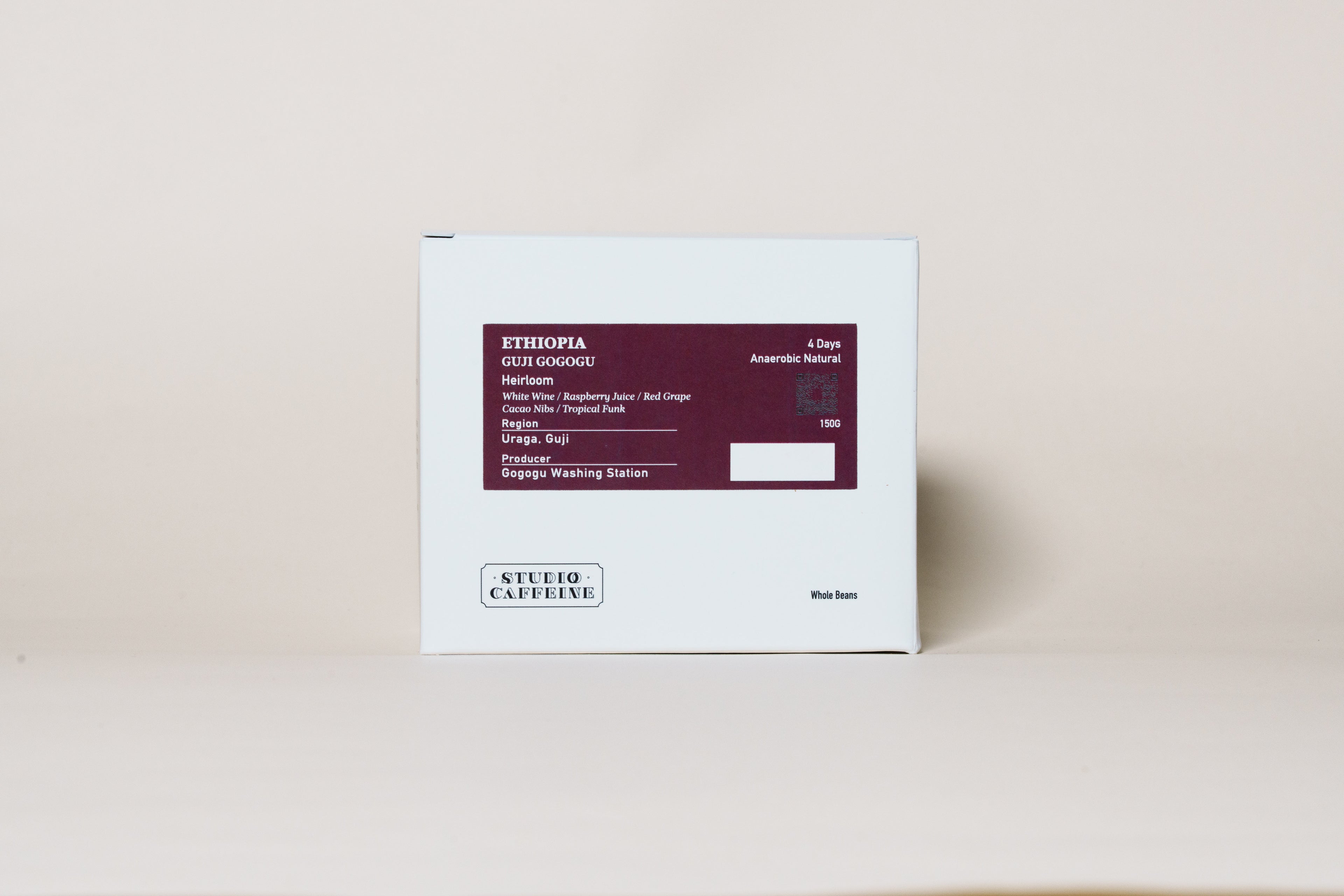 Studio Caffeine Ethiopia Guji Gogogu Winey coffee beans for filter coffee