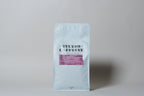500g bag showcase of Studio Caffeine strawberry co fermented blend Fraise Sauvage whole beans for filter coffee and espresso