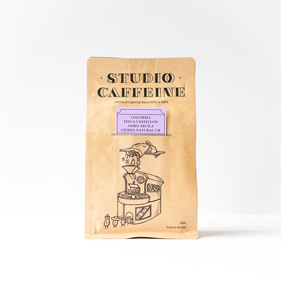 โคลอมเบีย Finca Castellon Geisha Natural CM