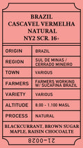 Brazil Cascavel Vermelha Natural