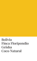 Bolivia Finca Floripondio Coco Natural Geisha