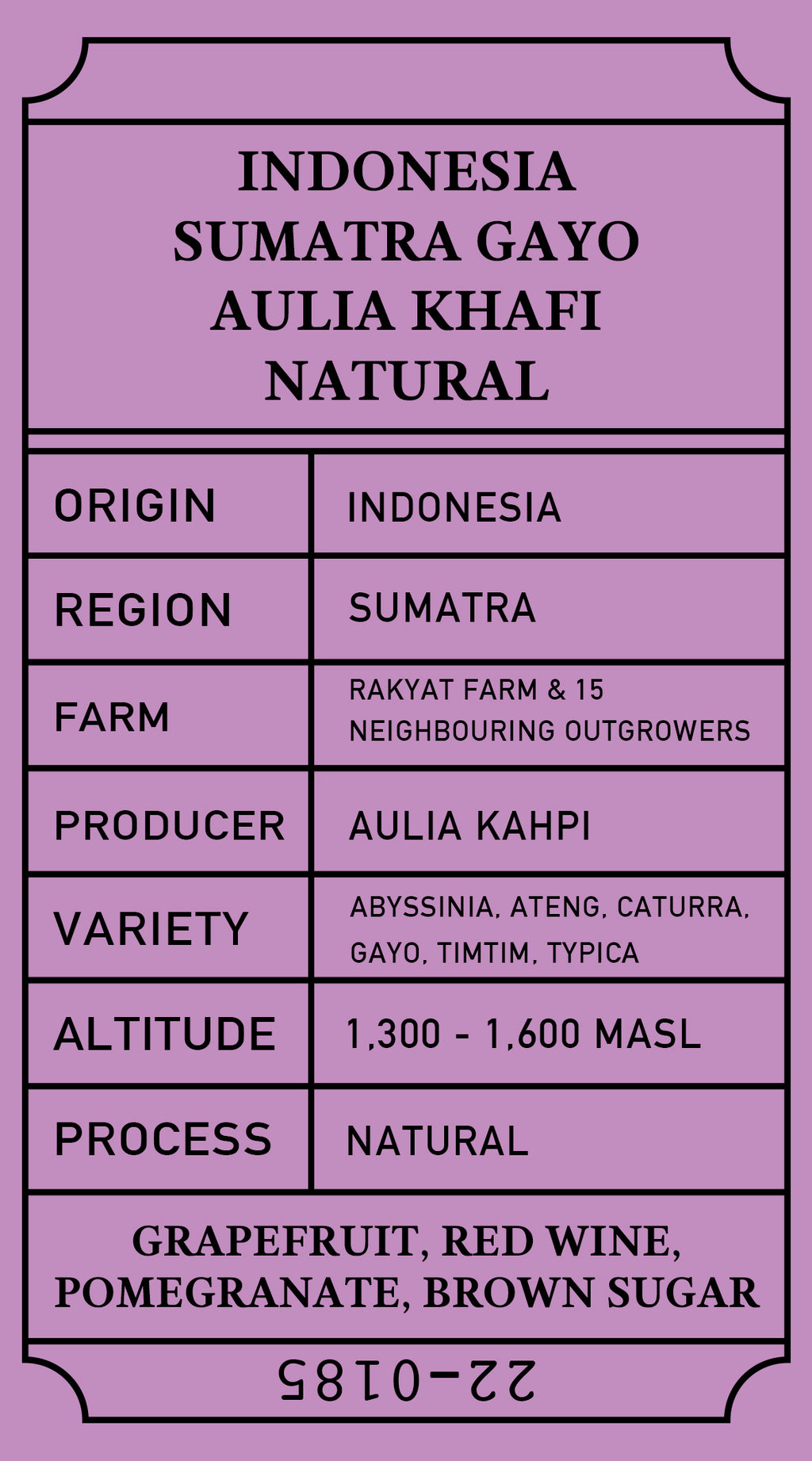 Indonesia Sumatra Aulia Kahpi Natural