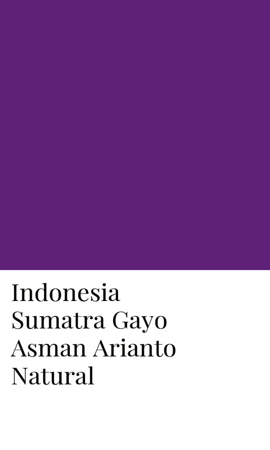 อินโดนีเซีย สุมาตรา กาโย อัสมาน อาเรียนโต เนเชอรัล