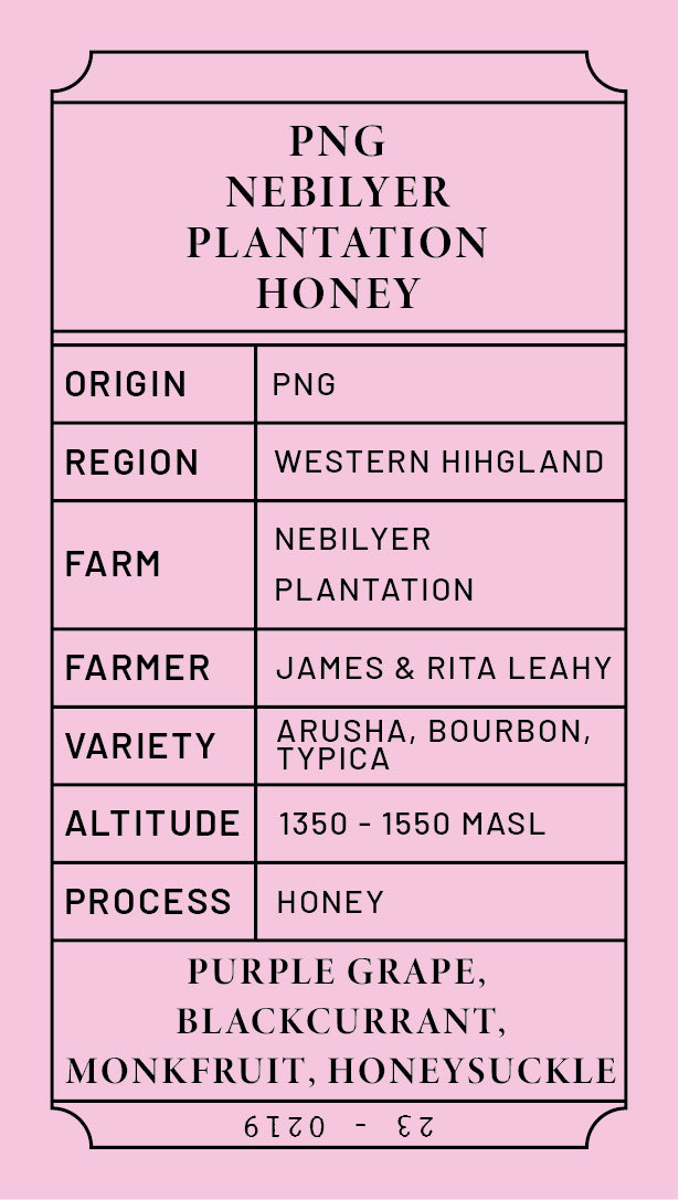PNG ネビリヤー農園の蜂蜜
