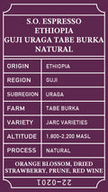 SOE Ethiopia Tabe Burka G1 Natural Q4/2022